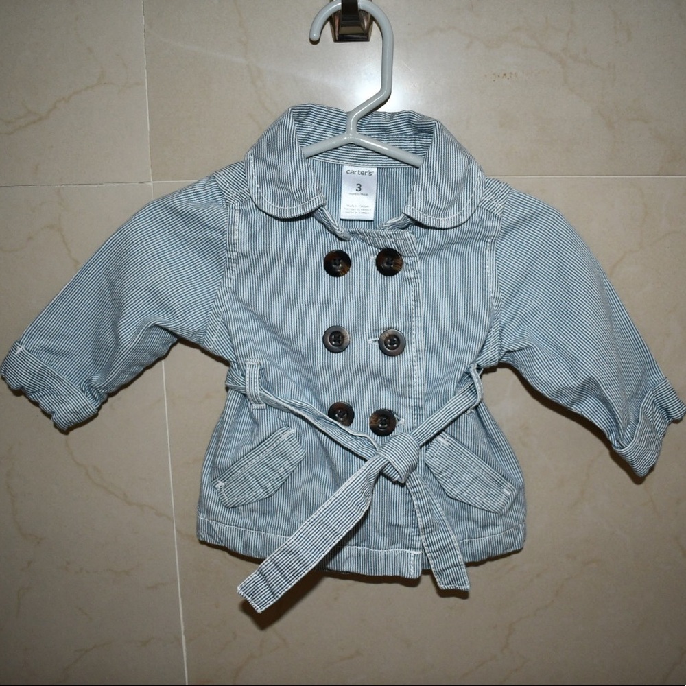 Baby striped jacket 3M